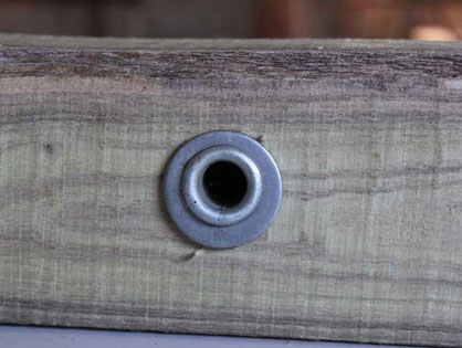 Caja de almacenaje jardín con ruedas madera acacia 150x50x58 cm -  referencia Mqm-319713